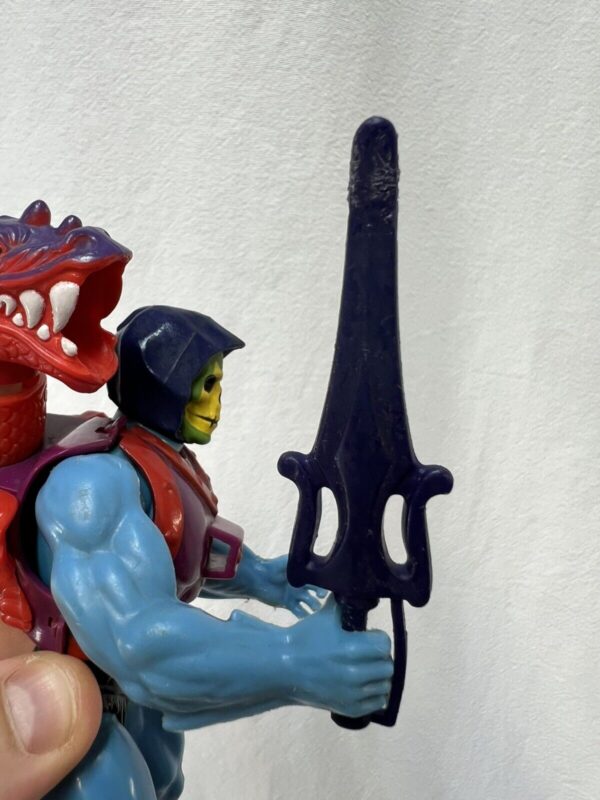 Mattel Masters of the universe motu vintage  - Skeletor Dragon Blaster - immagine 7