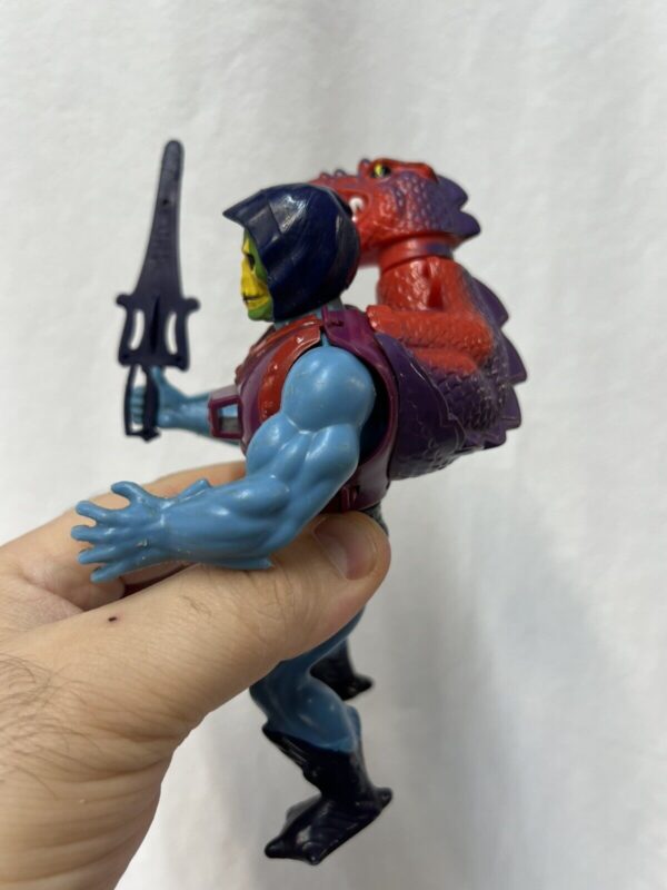 Mattel Masters of the universe motu vintage  - Skeletor Dragon Blaster - immagine 8