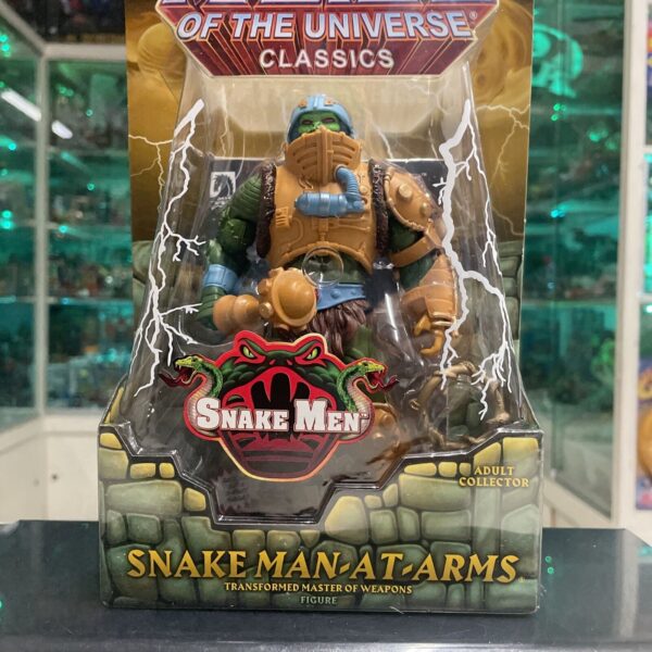Mattel SNAKE MAN-AT-ARMS Matticollector MOTUC Masters of the Universe Classic - immagine 4