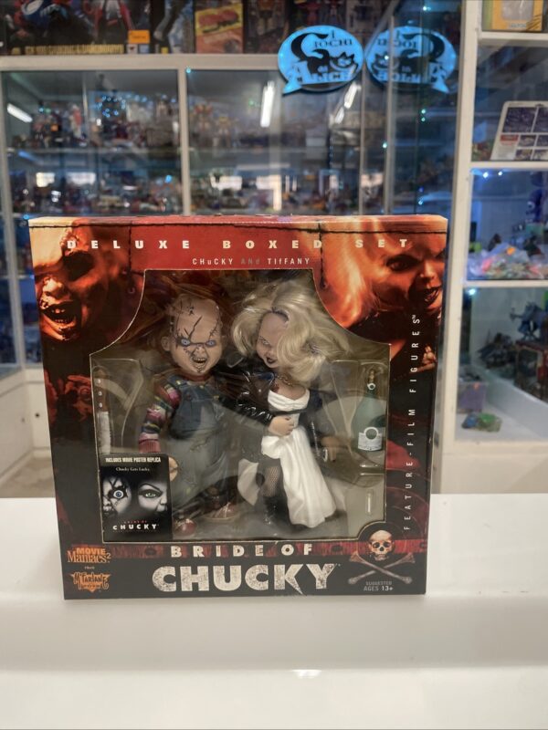 McFARLANE Bride Of Chucky Movie Maniacs 2 Action Figure 2 Pack