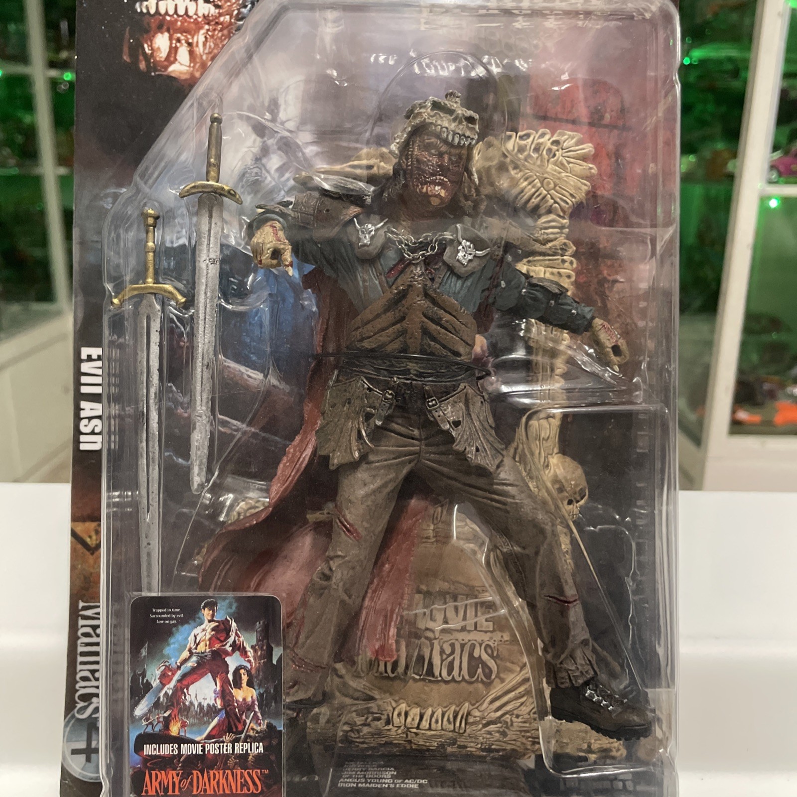 Mcfarlane Toys - Movie Maniacs - Evil Ash - Army Of Darkness- Nuova Sigillata - immagine 3