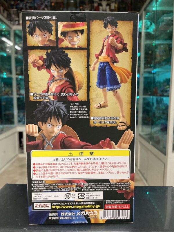 Megahouse Variable Action Heroes - MONKEY D LUFFY - One Piece Figure - immagine 4