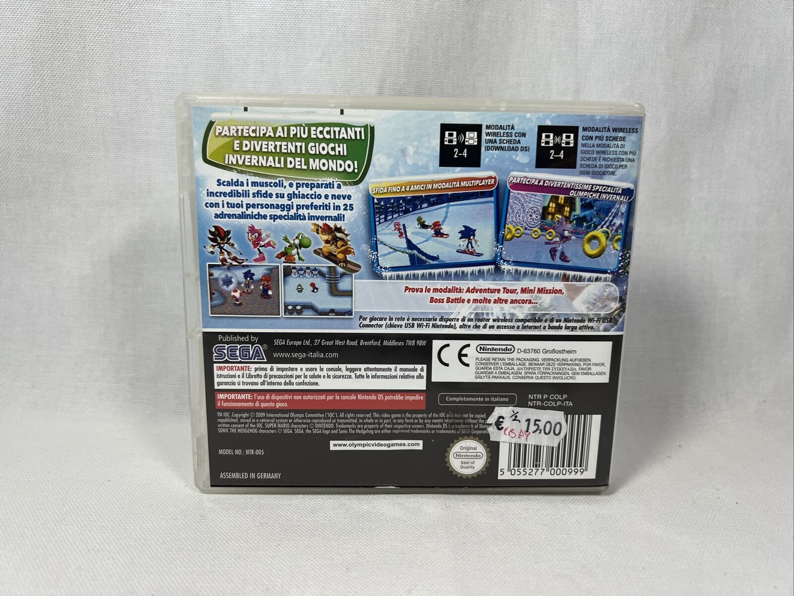 NINTENDO DS 2DS 3DS Mario & Sonic Ai Giochi Olimpici Invernali - immagine 5