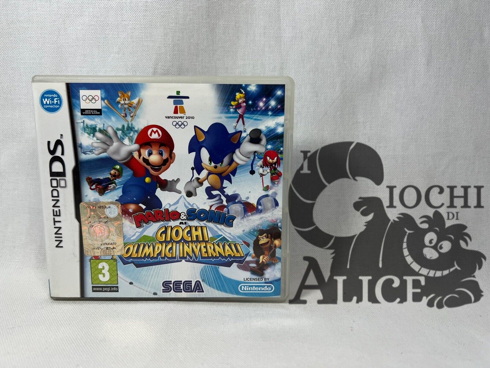 NINTENDO DS 2DS 3DS Mario & Sonic Ai Giochi Olimpici Invernali