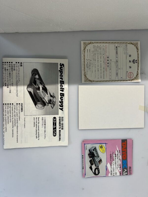 Nikko Rc 1/14 Super Belt Buggy Blue version. Funzionante - immagine 11