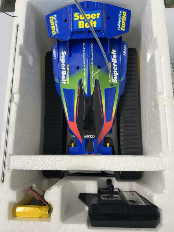 Nikko Rc 1/14 Super Belt Buggy Blue version. Funzionante - immagine 8
