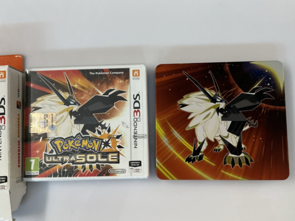 Nintendo 3DS 2DS videogioco - PoKemon Ultrasole Limited edition con steel book - immagine 7