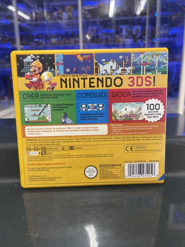 Nintendo 3DS SUPER MARIO MAKER PAL ita - immagine 3
