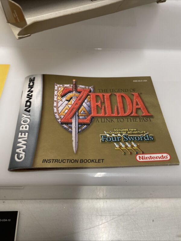 Nintendo Game Boy Advance - The Legend of ZELDA FOUR SWORD - AGB -AZLE-USA - immagine 11