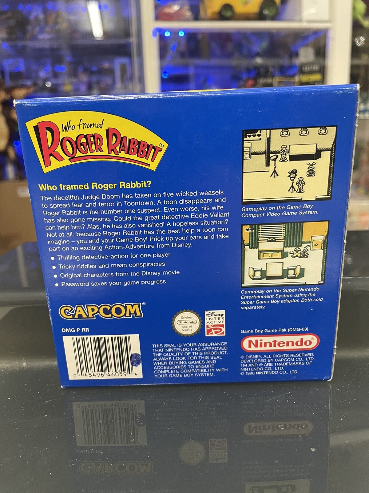 Nintendo Game boy Who framed Roger Rabbit Pal GIG - immagine 3