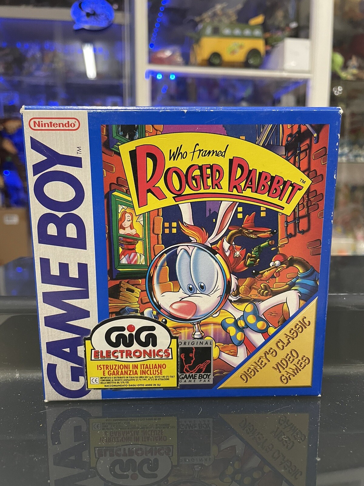 Nintendo Game boy Who framed Roger Rabbit Pal GIG
