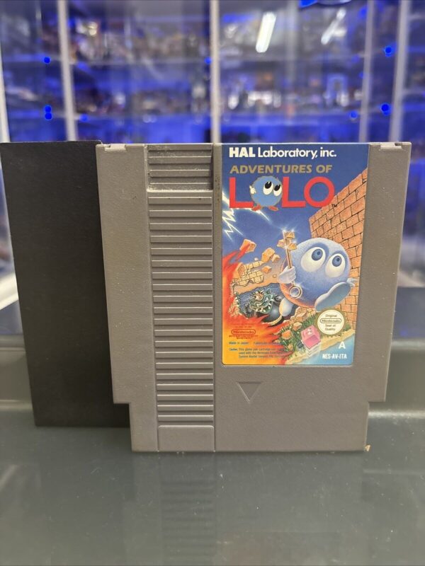 Nintendo NES Adventures of LOLO Nintendo Pal A ONLY CART