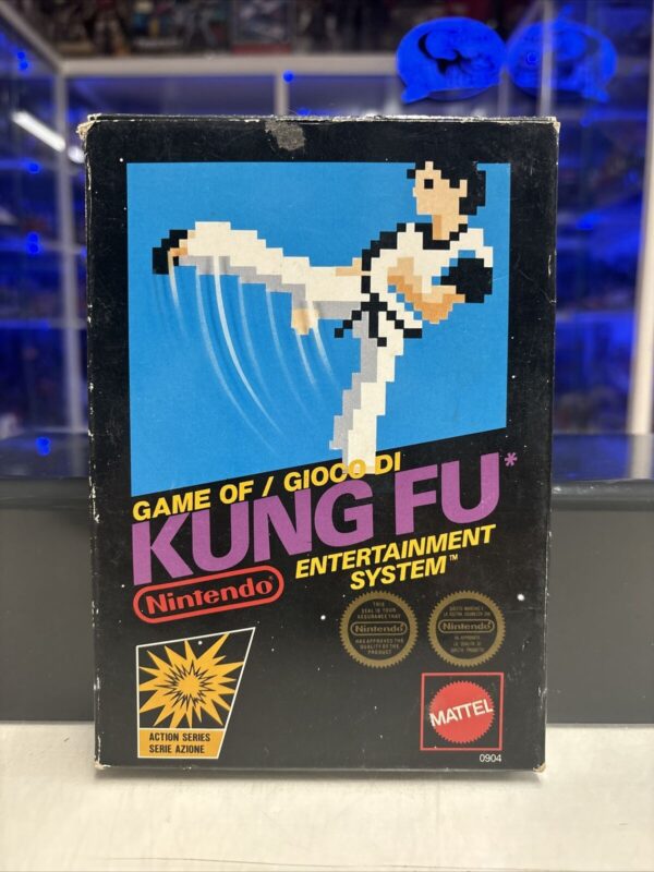 Nintendo Nes KUNG FU gioco Nintendo MATTEL PAL ita RARE