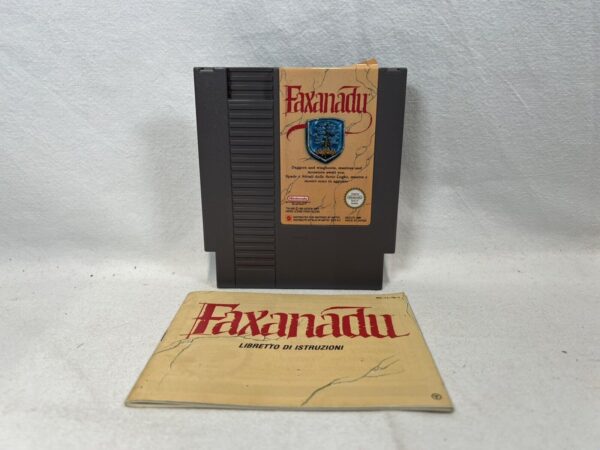 Nintendo Nes gioco - Faxanadu Pal A Con Manuale Ita - immagine 3