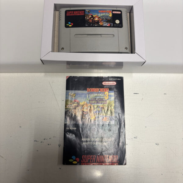 Nintendo Snes DONKEY KONG COUNTRY 3 Super Nintendo Pal ITA - immagine 11