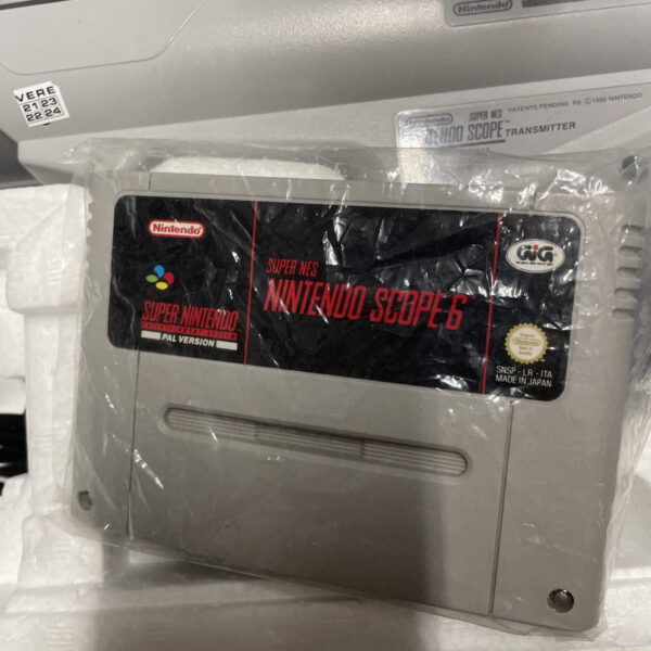 Nintendo Snes Power Station GIG + Scope 3 Super Nintendo Pal ita GIG - immagine 15