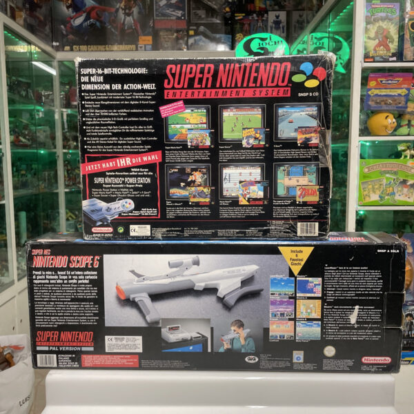 Nintendo Snes Power Station GIG + Scope 3 Super Nintendo Pal ita GIG - immagine 5