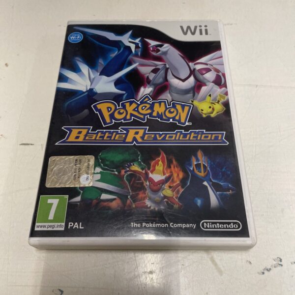 Nintendo Wii Pokemon Battle Revolution Pal ita