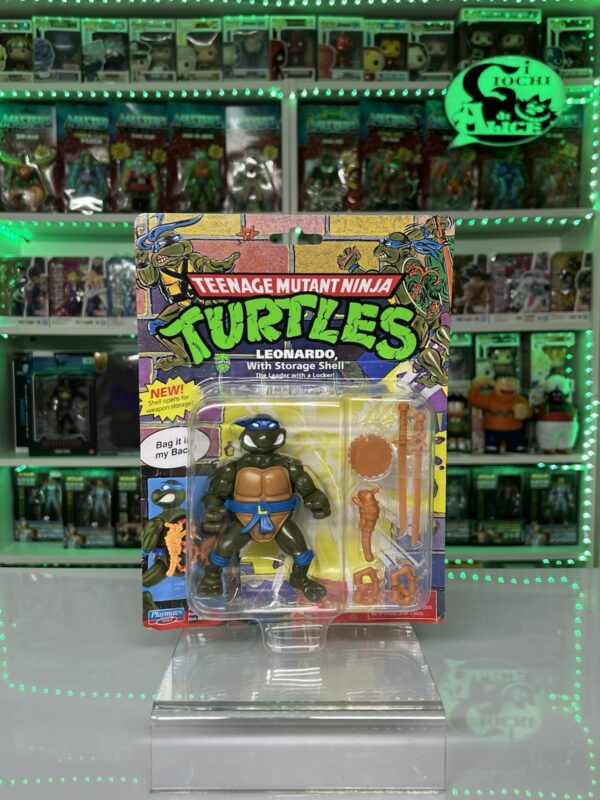 Playmates Nickodeon TMNT Serie Storage - Leonardo With Storage Shell