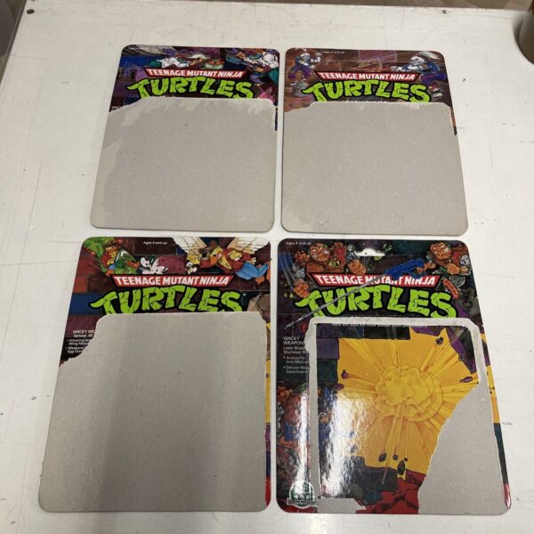 Playmates Vintage Teenage Mutant Ninja Turtles Card Backs 1990s TMNT - ENG - - immagine 5