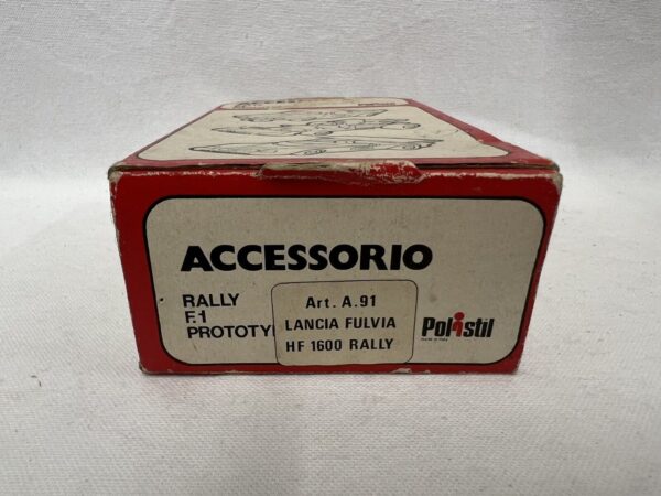 Polistil Accessorio Rally F.1 Prototyp Art. A91 Lancia Fulvia HF 1600 Rally - immagine 5