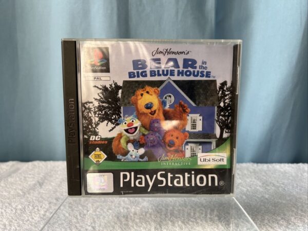 Ps1 Videogioco - Bear In The Bog Blue House - Pal Eur