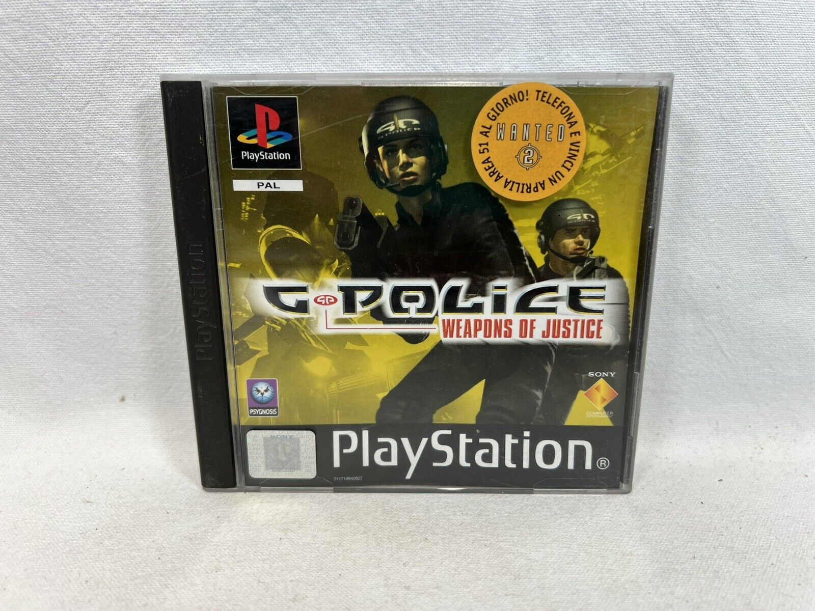 Ps1 Videogioco - G-Police: Weapons Of Justice - Pal Ita - immagine 3