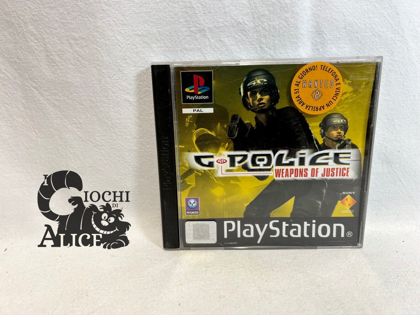 Ps1 Videogioco - G-Police: Weapons Of Justice - Pal Ita