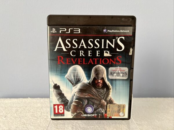 Ps3 Assassin’s Creed Revelations Pal Ita Black Cover