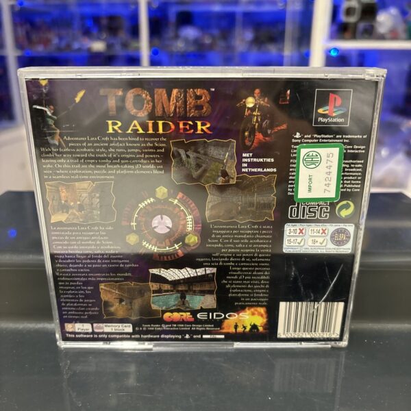 SONY PS1 Tomb Raider Platinum Sony Playstation PAL - immagine 3
