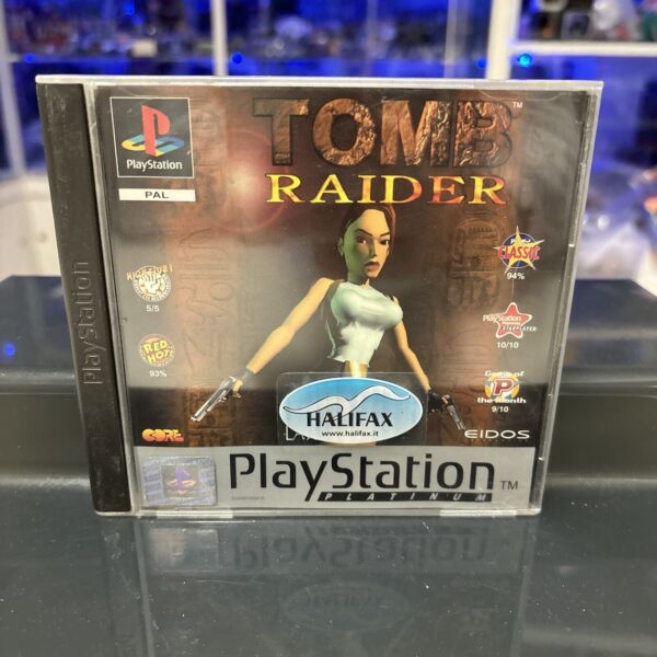 SONY PS1 Tomb Raider Platinum Sony Playstation PAL