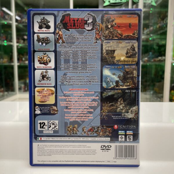 SONY Playstation 2 PS2 PSX2 PAL - METAL SLUG 3 - Conami Ottimo - immagine 3
