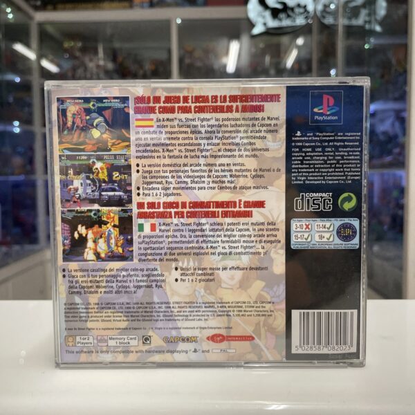 SONY Ps1 - X-MAN Vs Street Fighter - Sony Playstation Pal - immagine 3