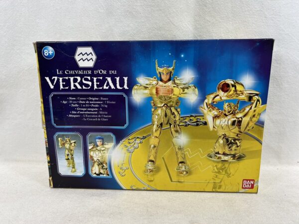 Saint Seiya I Cavalieri Dello Zodiaco Bandai 2001 Die Cast Camus Acquario - immagine 4