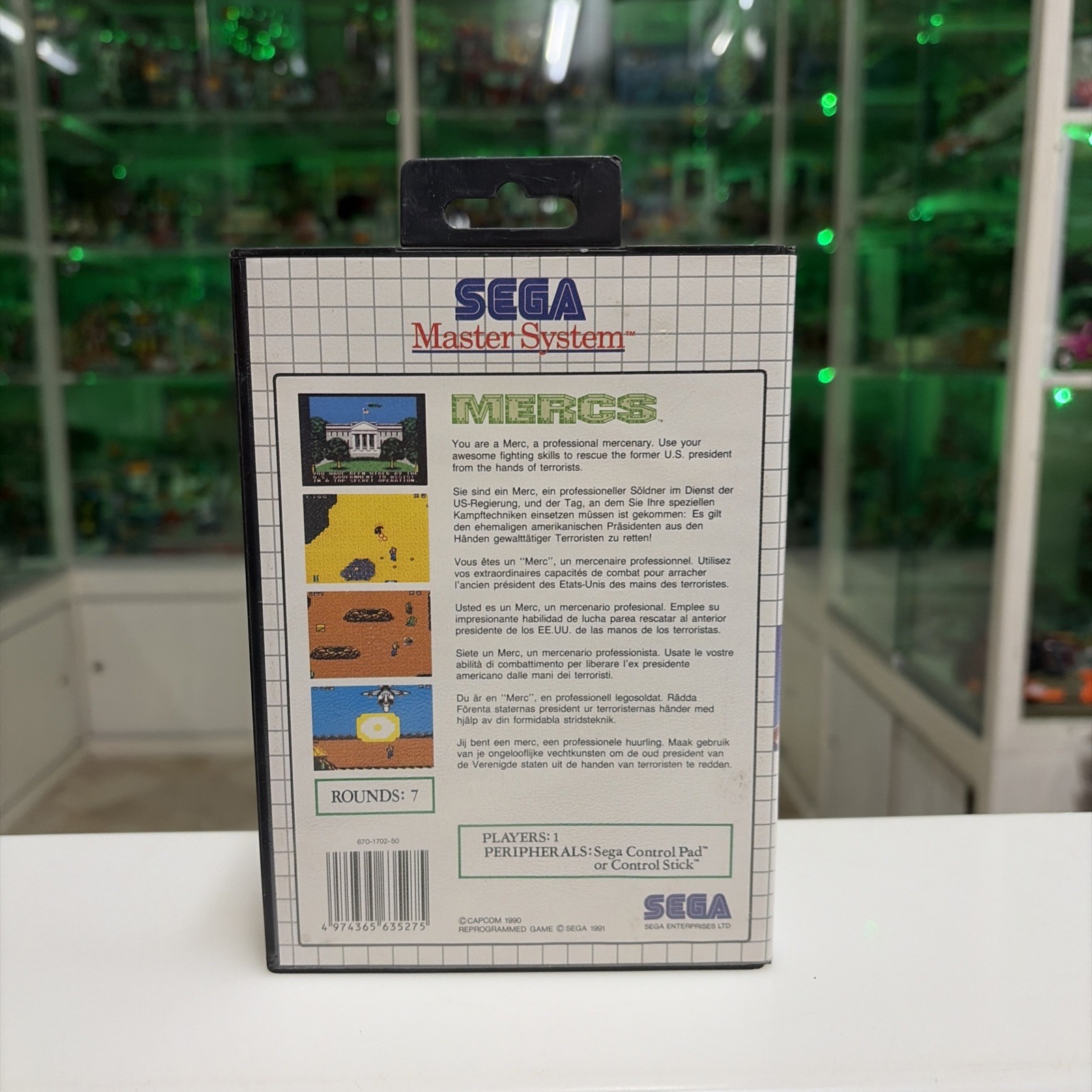 Sega MASTER SYSTEM - Mercs - Pal - immagine 3