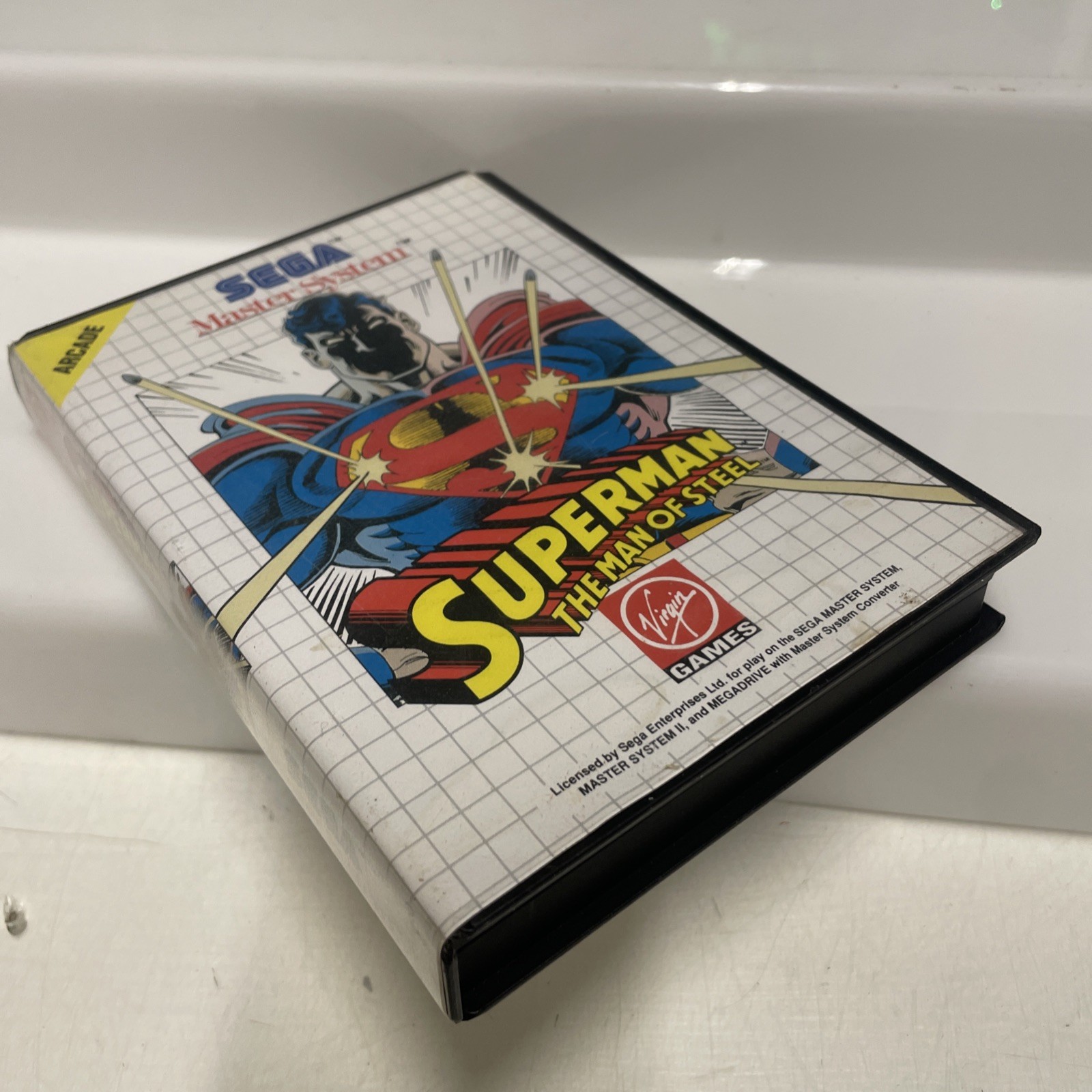 Sega Master System Superman Man Of Steel Pal - immagine 6
