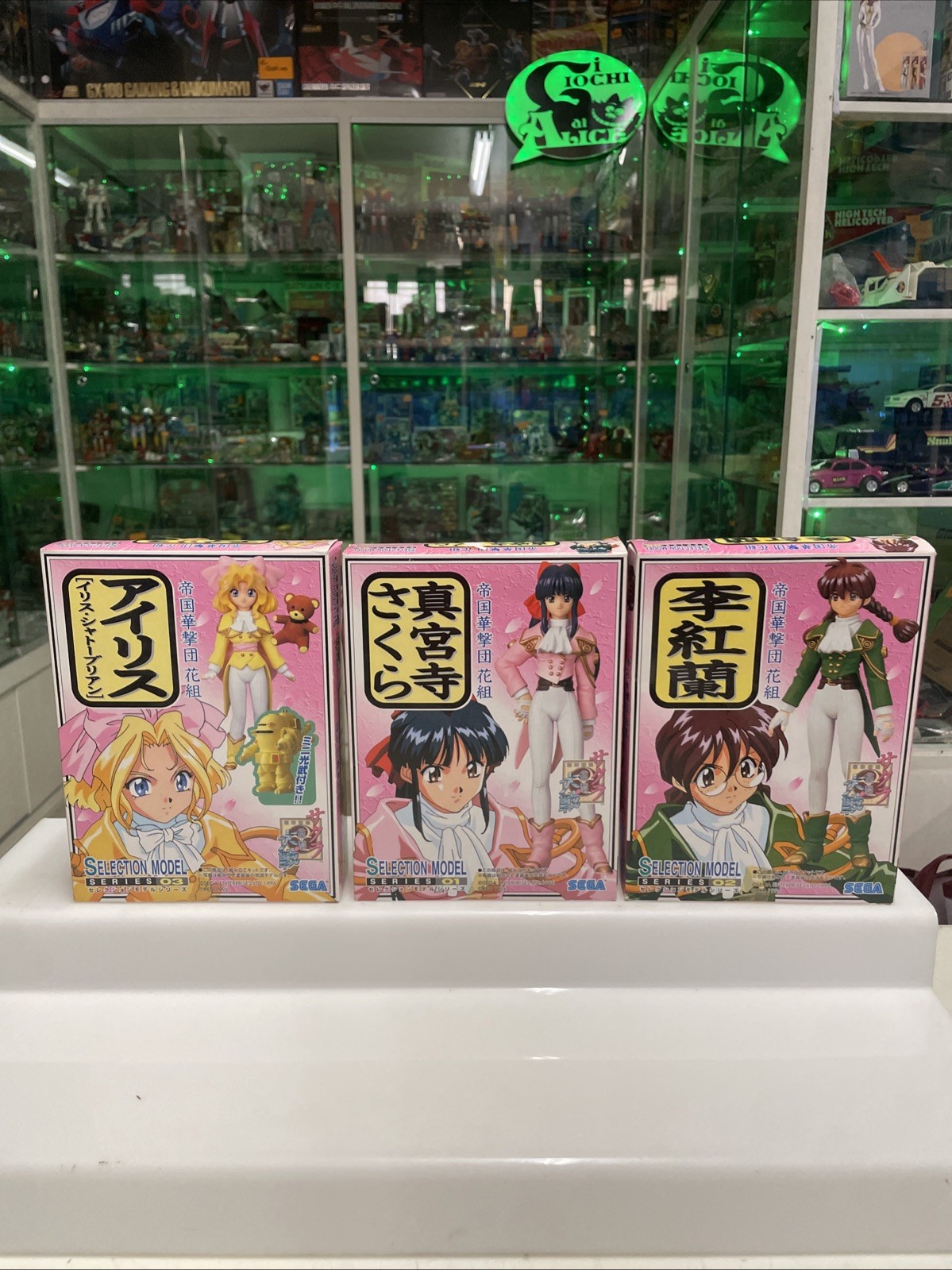 Sega - Sakura Wars - Model Kit Serie 1/2/3 - Nuovi