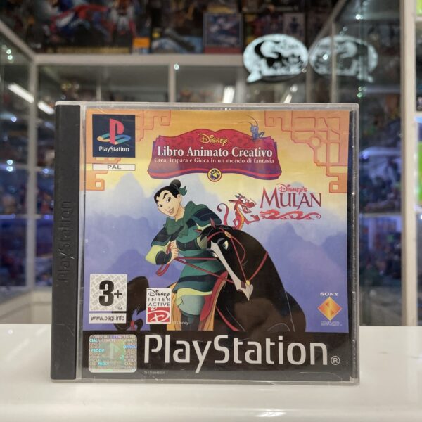 Sony PS1 Playstation 1 - Disney MULAN Libro Animato Creativo -  PAL ita