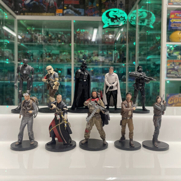Star Wars Deluxe Figure Playset Disney Store +++ LOT
