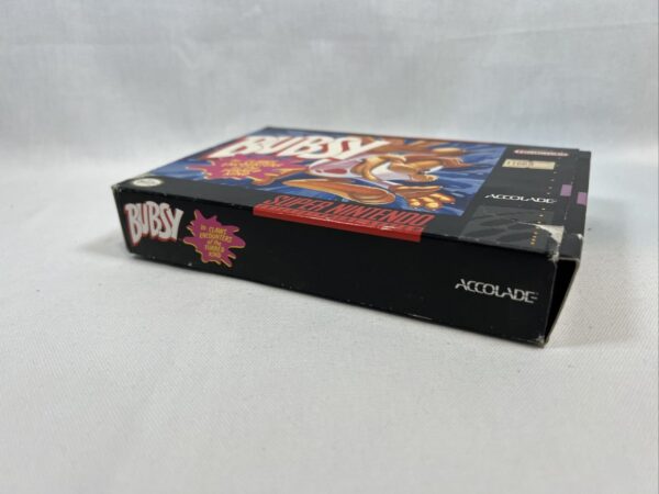 Super nintendo Scatola SNES per gioco Bubsy SOLO SCATOLA - immagine 6