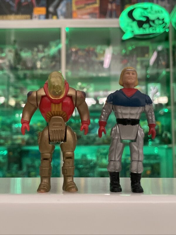 TYCO  Dinoriders Krulos and Questar  Dino Riders  1987