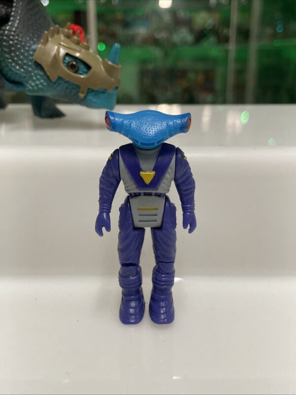TYCO  Dinoriders Monoclonius with Mako  Dino Riders  1987 - immagine 3