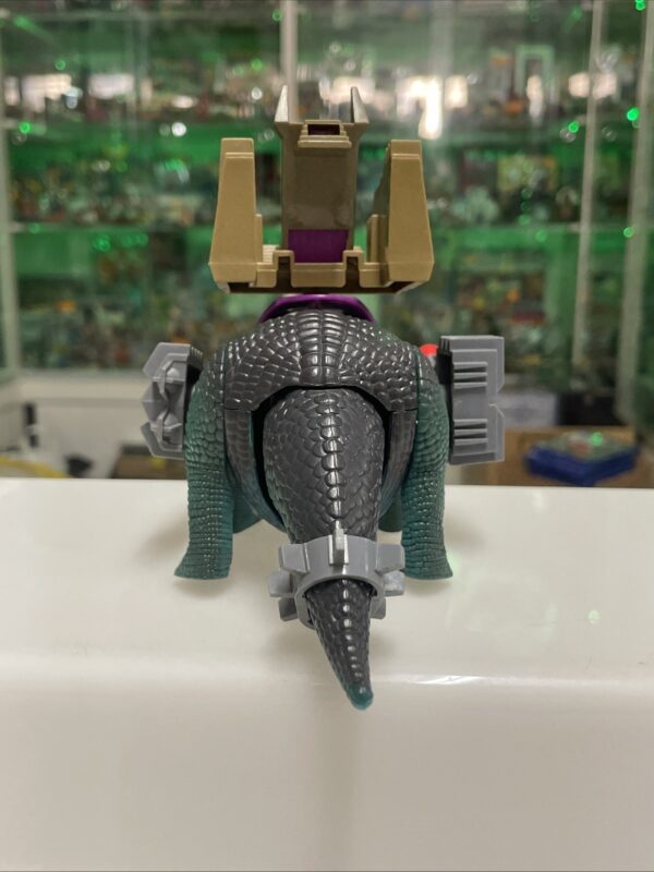 TYCO  Dinoriders Monoclonius with Mako  Dino Riders  1987 - immagine 8