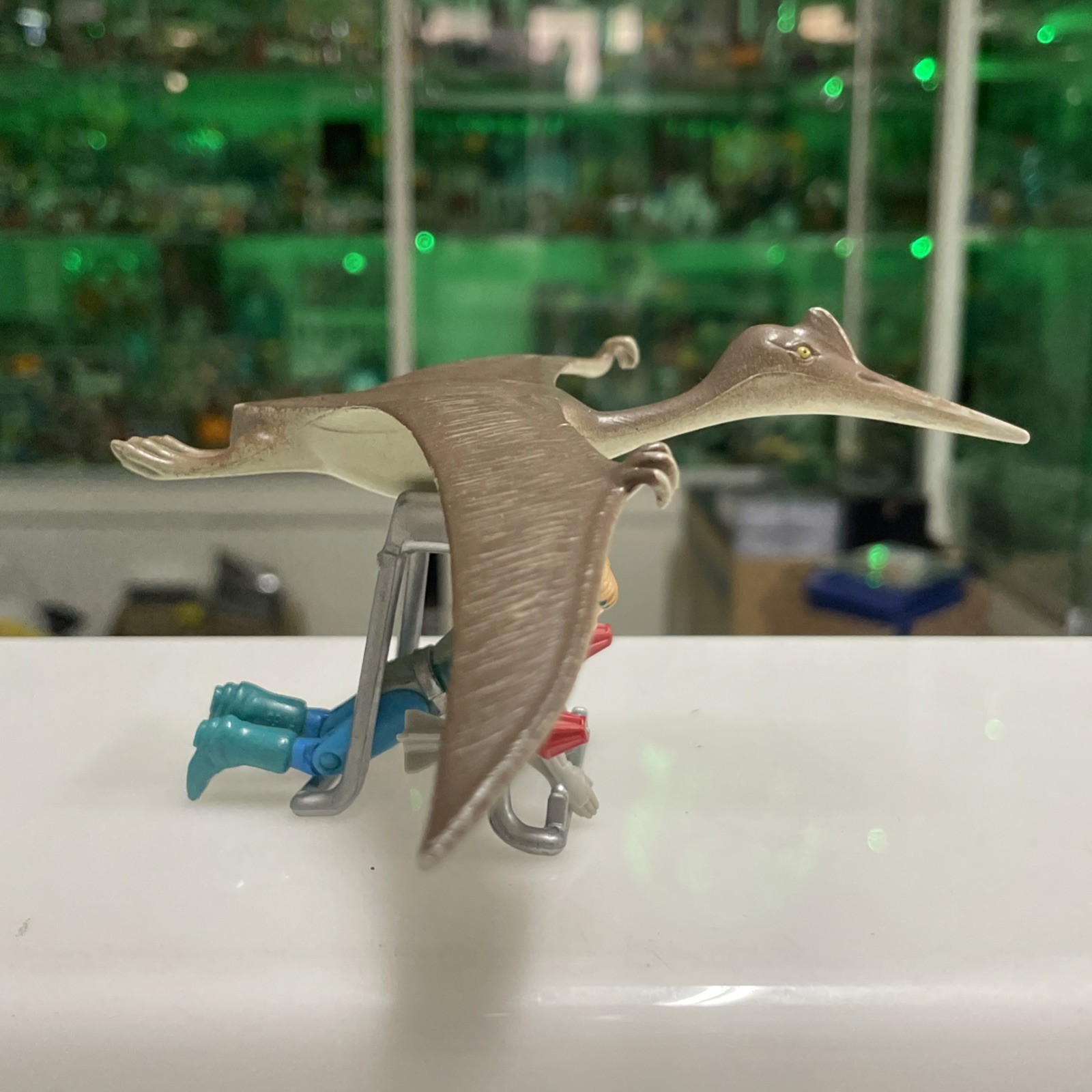 TYCO Dinoriders Pterodactyl with Llahd Dino Riders 1987 - immagine 6