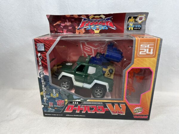 Takara Serie Cybertron SC-24 Roadbuster Wild Transformers - immagine 3
