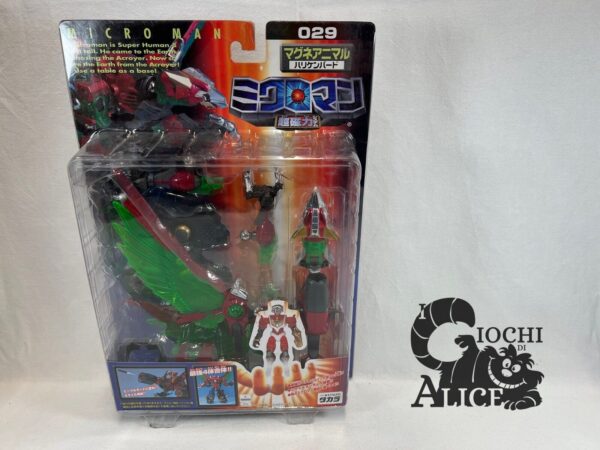 Takara Serie Microman 029 - Harikkenbird  Hurrican Bird Magneto Animal-Hybrid