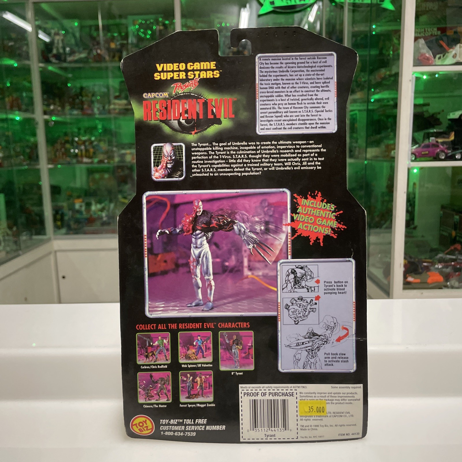 Toy Biz - Capcom Resident Evil - Tyrant - Nuovo Sealed - immagine 4