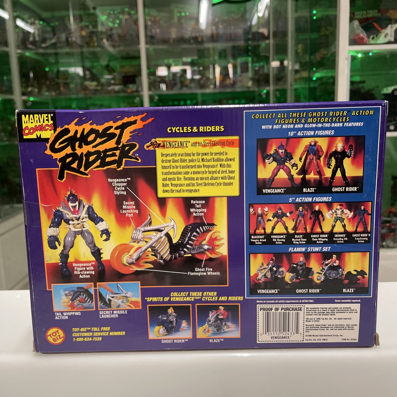 Toy Biz- Ghost Rider- Vengeance - Nuovo Sigillato - immagine 3