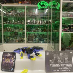 Transformers Generations Titans Return Hasbro - Gatorface E Deception Krok