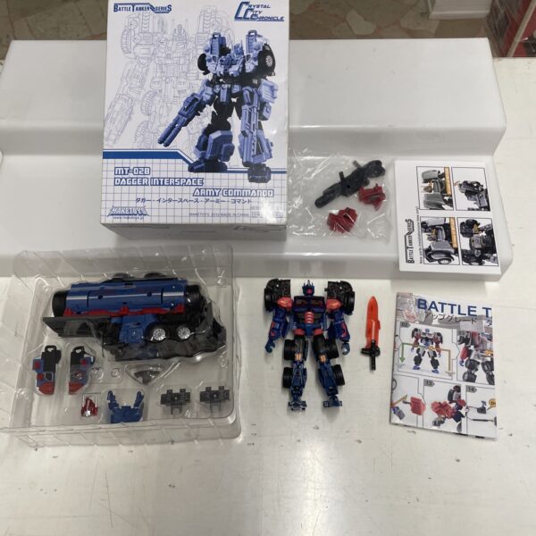 Transformers Make Toys 2012 MT-02B Dagger Interspace + Combat Hero Optimus Prime - immagine 3